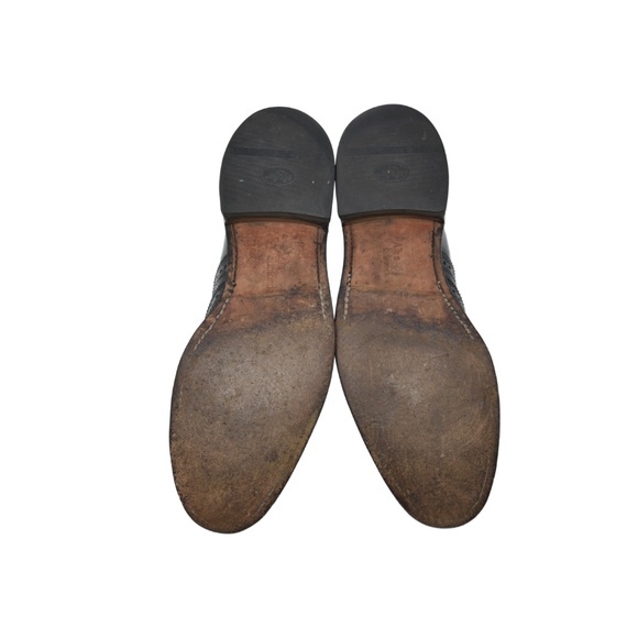 *Allen Edmonds McAllister Black Leather Wingtip main image 5